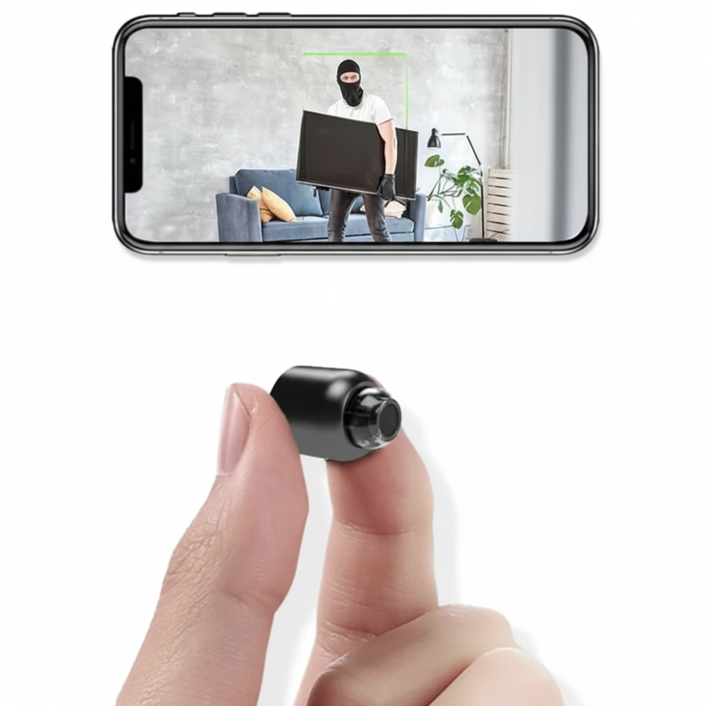 Miniaturowa ukryta kamera WiFi – 1080P