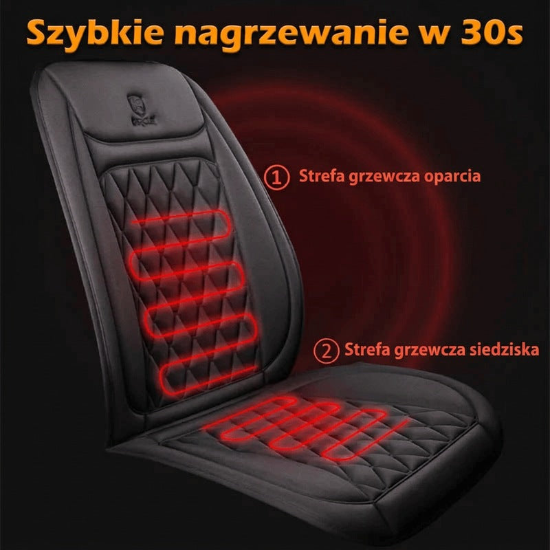 Ogrzewane pokrowce na fotele samochodowe z regulacją temperatury 30℃-65℃