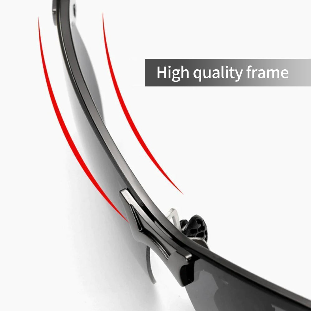 Okulary przeciwsłoneczne fotochromatyczne z polaryzacyjnymi soczewkami antyrefleksyjnymi
