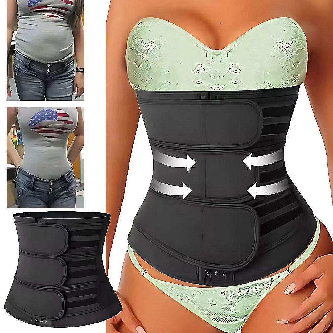 Pas treningowy ThermoCore – potrójna kompresja – oddychający neopren – do treningu i po porodzie