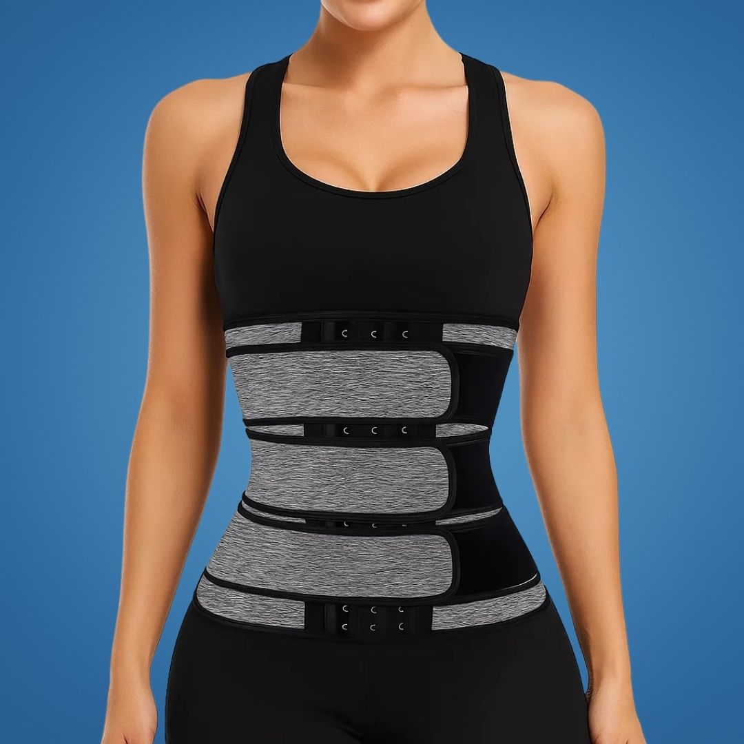 Pas treningowy ThermoCore – potrójna kompresja – oddychający neopren – do treningu i po porodzie