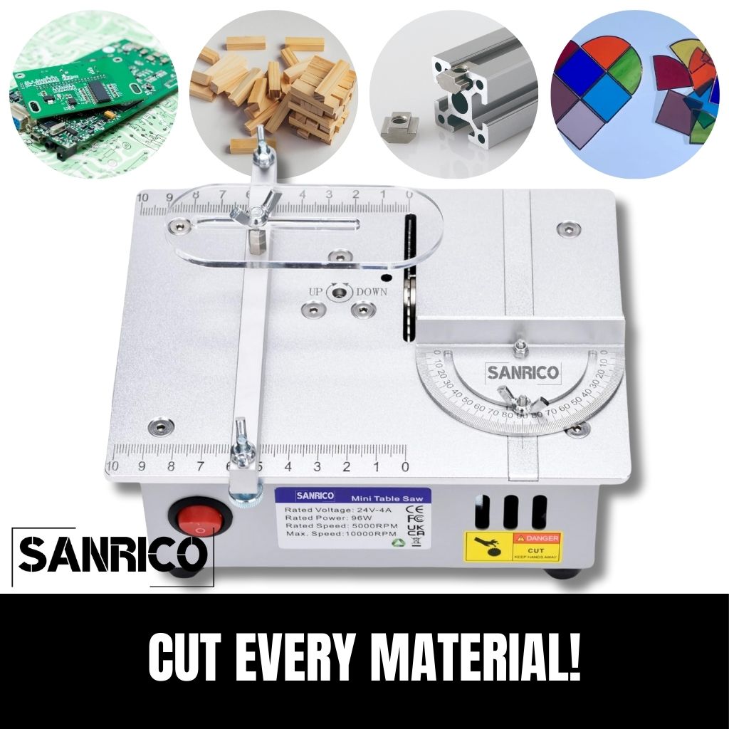 Piła stołowa SANRICO MiniCutter idealna do projektów DIY
