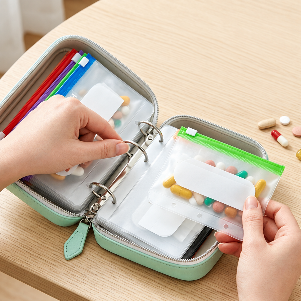 PILLTREK – zestaw organizerów podróżnych na tabletki