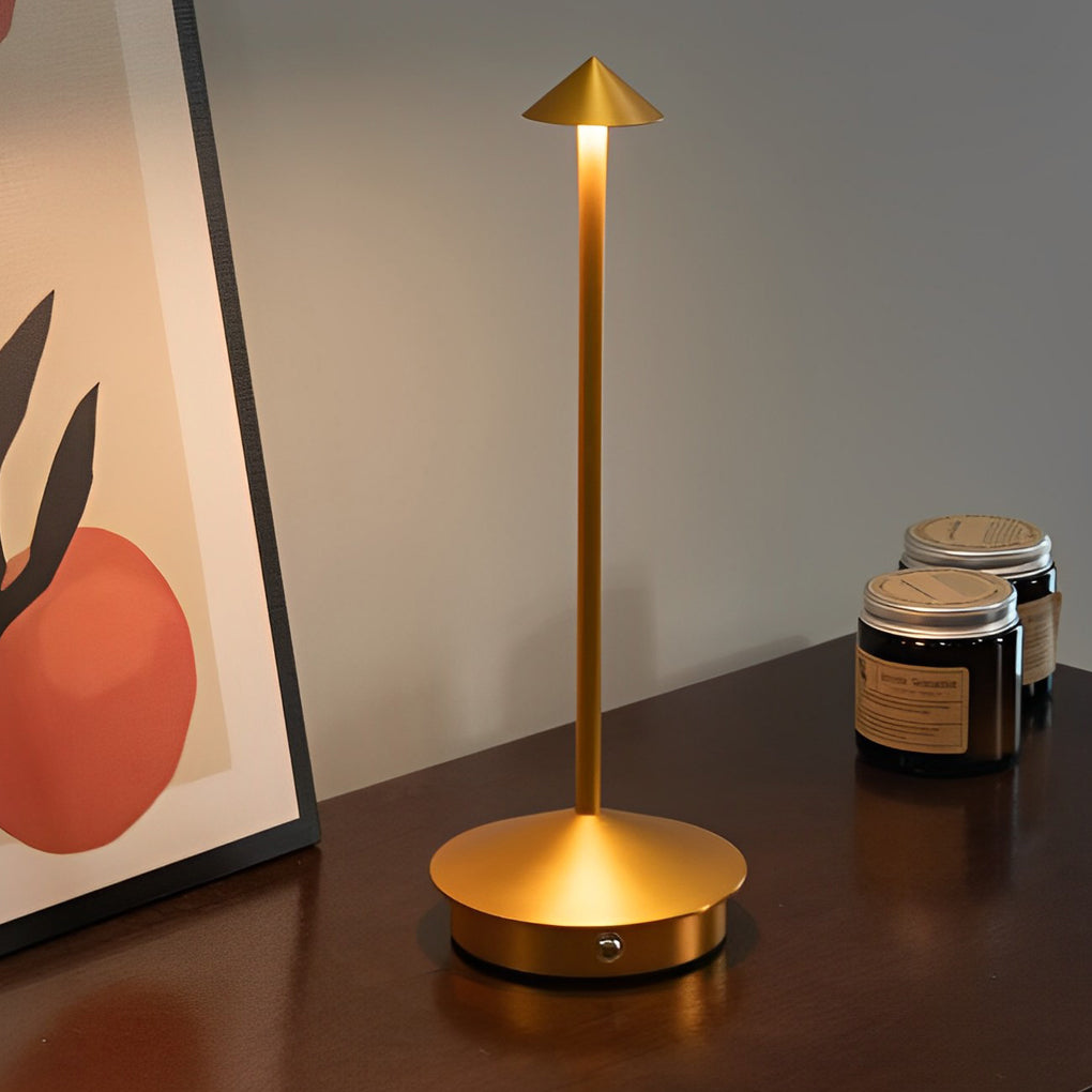 Pina Pro – stylowa ściemnialna lampa stołowa USB