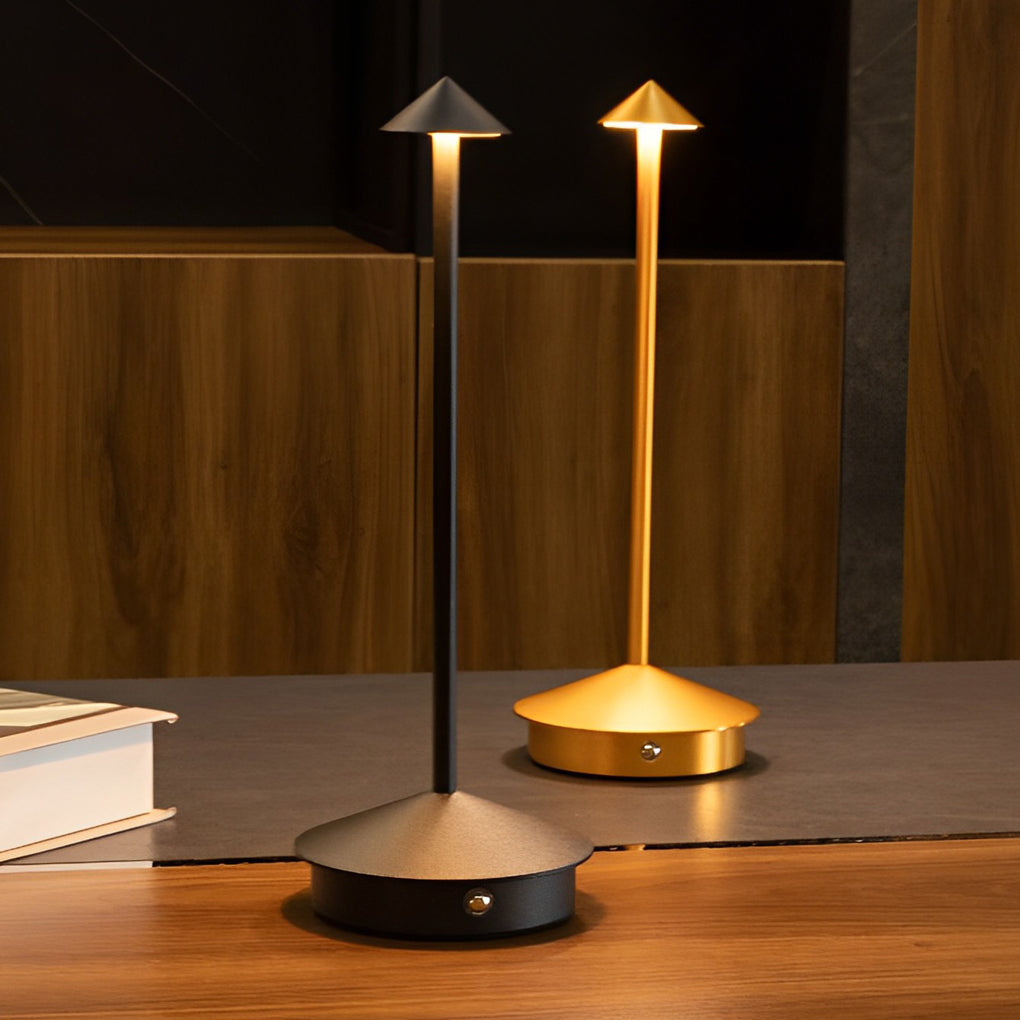Pina Pro – stylowa ściemnialna lampa stołowa USB