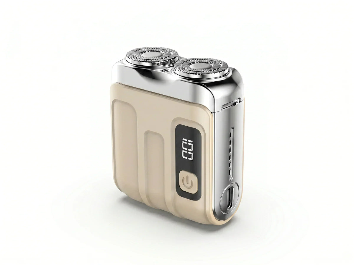 Pocket Shaver – przenośna elektryczna maszynka do golenia dla mężczyzn, mini maszynka podróżna z baterią USB-C, do golen