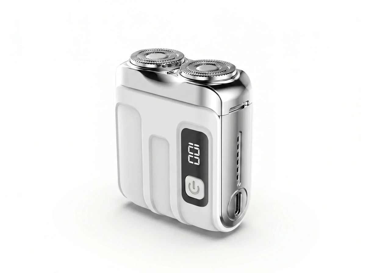 Pocket Shaver – przenośna elektryczna maszynka do golenia dla mężczyzn, mini maszynka podróżna z baterią USB-C, do golen