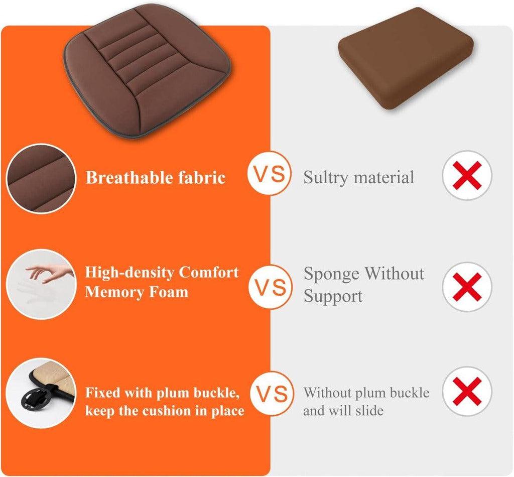 Poduszka na fotel samochodowy z pianki memory foam
