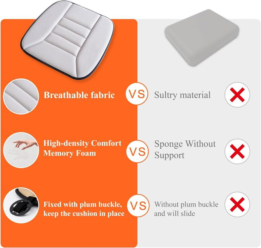 Poduszka na fotel samochodowy z pianki memory foam
