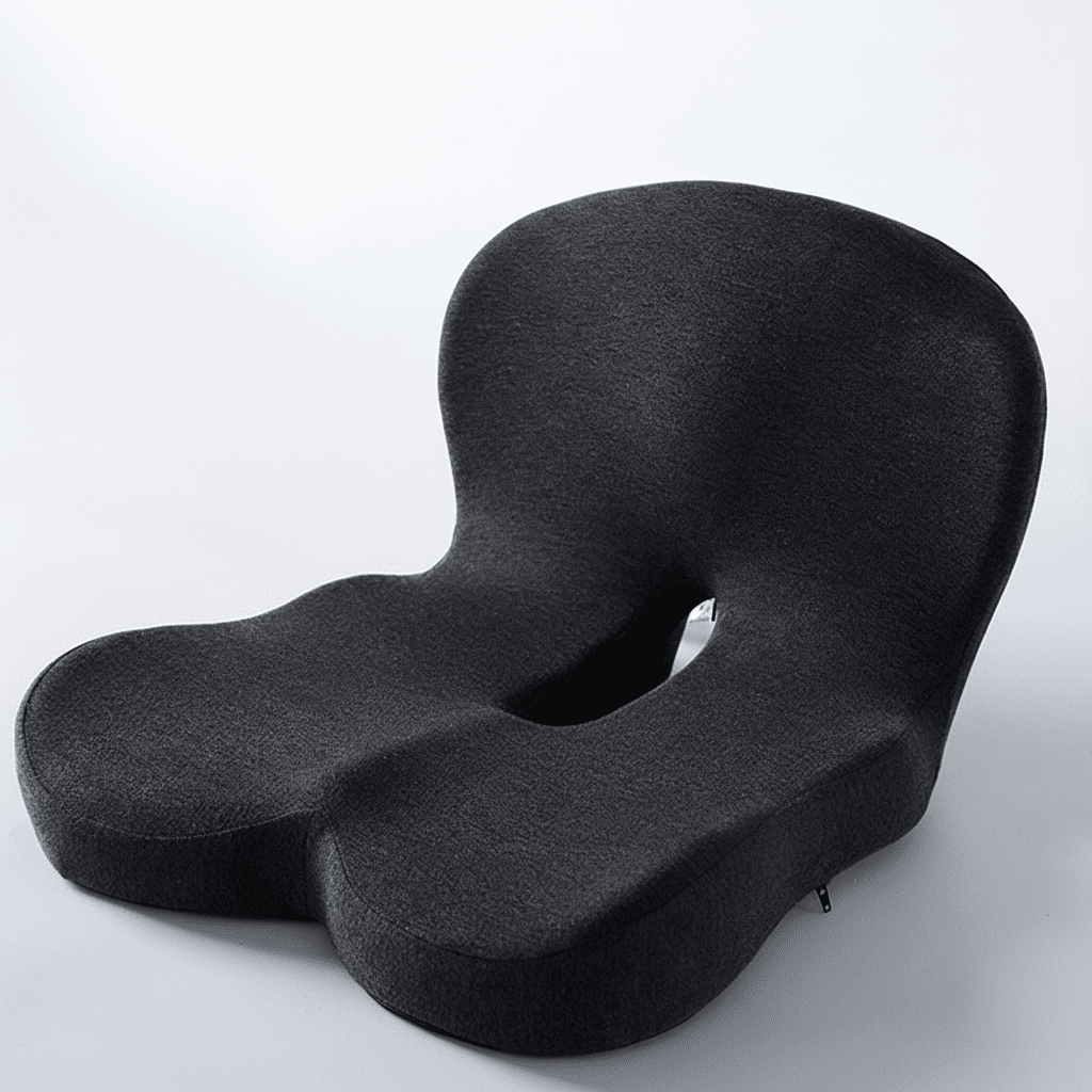 Poduszka na siedzenie ergonomiczna z pianki memory foam – ulga w bólu i antypoślizgowa