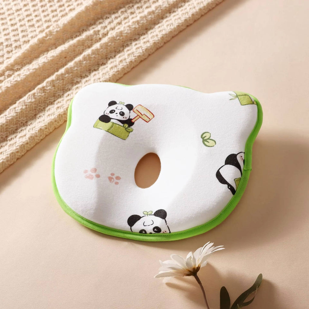 Poduszka niemowlęca zapobiegająca spłaszczeniu główki – chłonąca pot