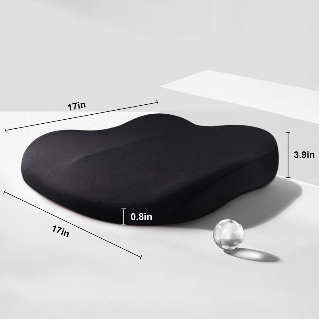 Podwyższająca poduszka samochodowa – ergonomiczna podkładka na siedzenie z pianką memory