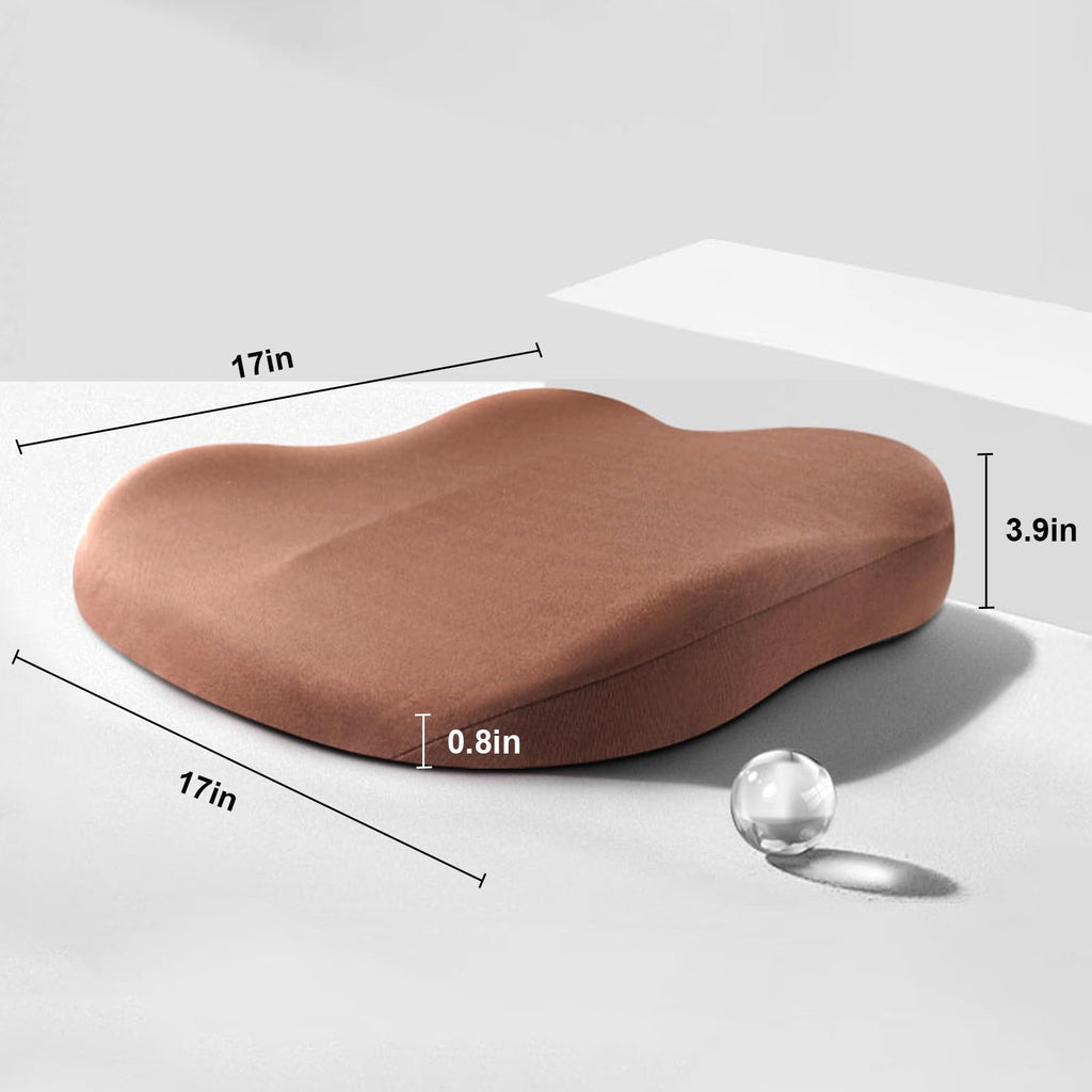 Podwyższająca poduszka samochodowa – ergonomiczna podkładka na siedzenie z pianką memory