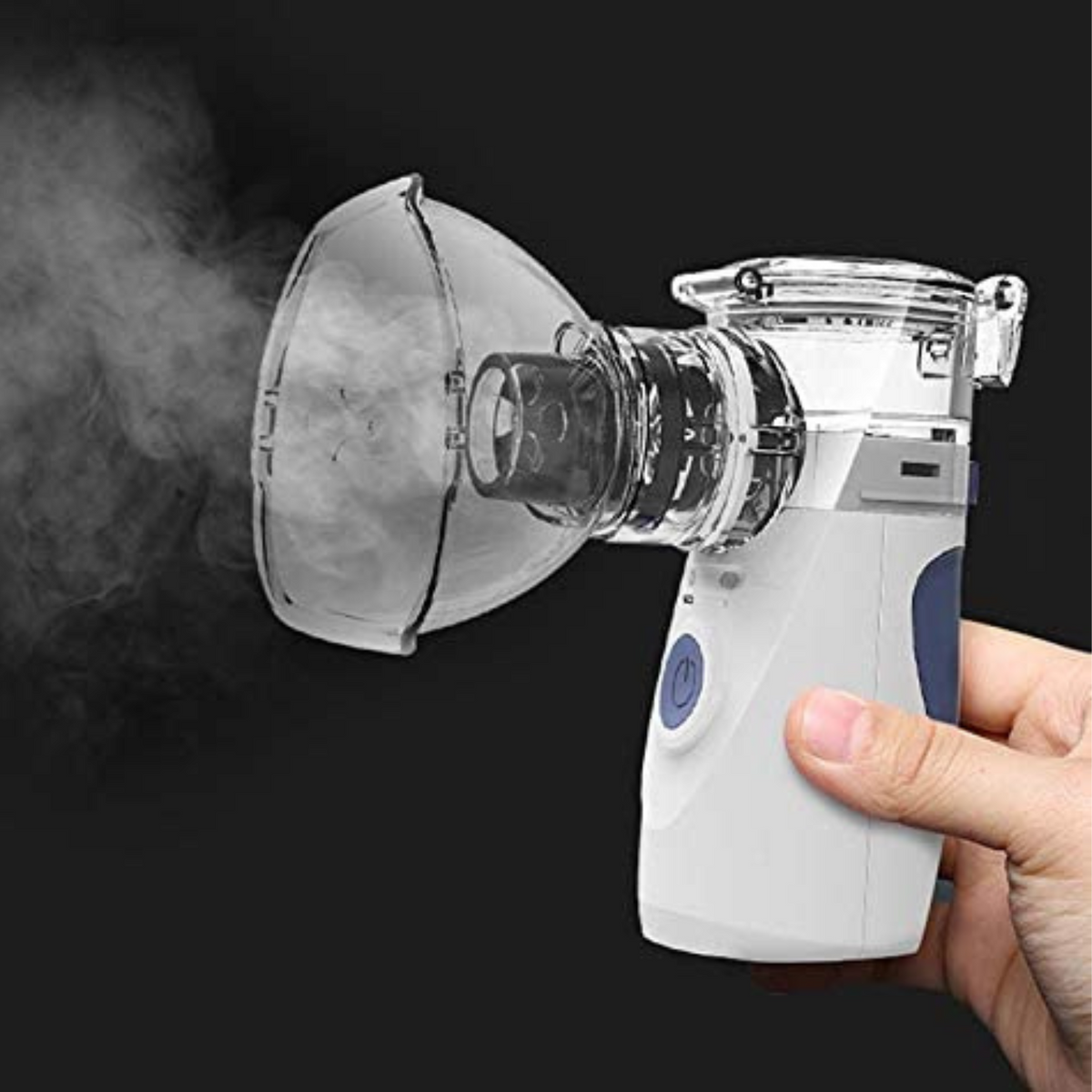 Przenośny ultradźwiękowy inhalator BreezeNova z akumulatorem do domu i podróży