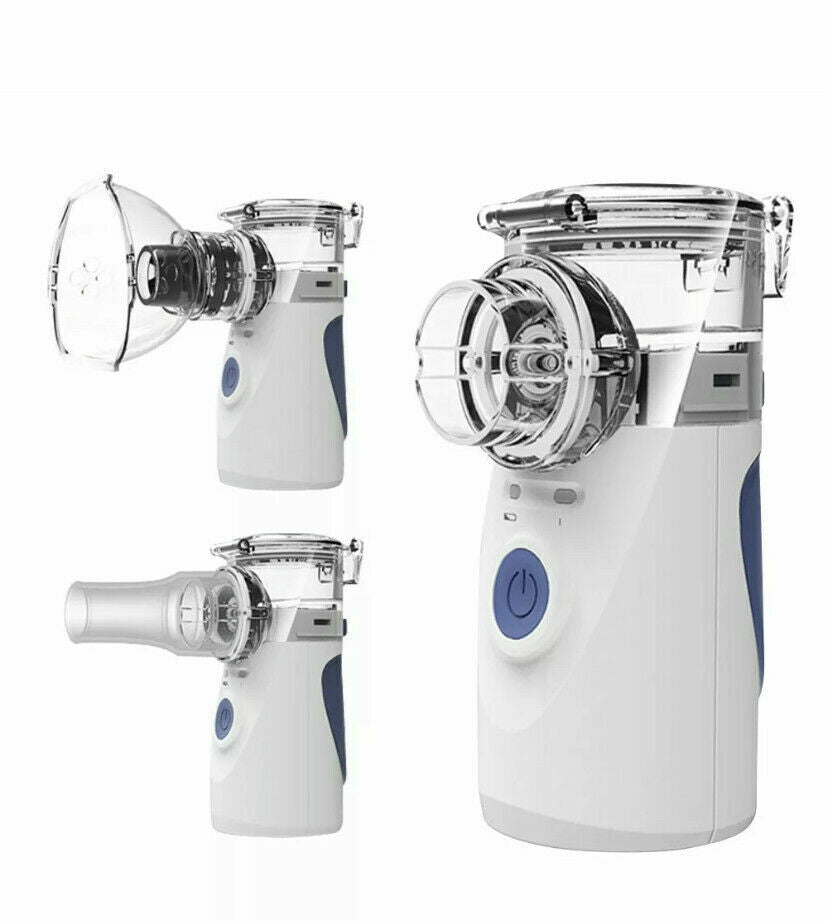 Przenośny ultradźwiękowy inhalator BreezeNova z akumulatorem do domu i podróży