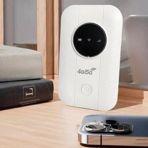 Przenośny router Wi-Fi | obsługa 5G i stabilny sygnał | gotowy do podróży