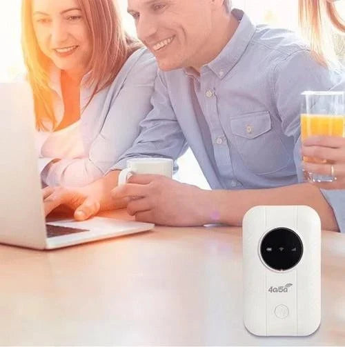 Przenośny router Wi-Fi | obsługa 5G i stabilny sygnał | gotowy do podróży