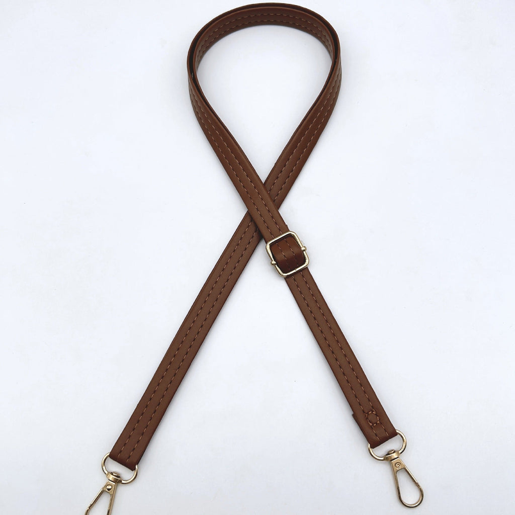 Regulowany skórzany pasek crossbody