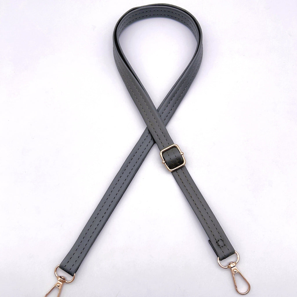 Regulowany skórzany pasek crossbody