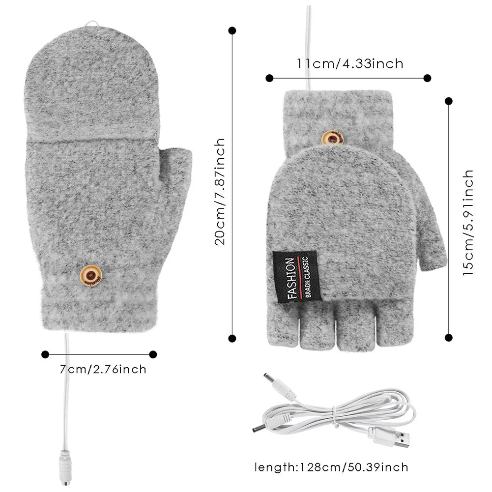 Rękawiczki z podgrzewaniem USB Warm Wave