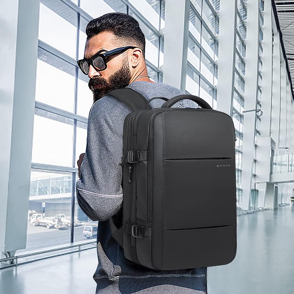 Rozszerzany wodoodporny plecak podróżny 26–45 l z kieszenią na laptopa i funkcją torby