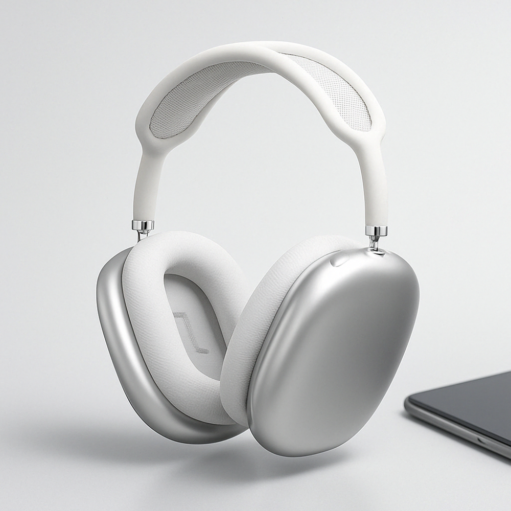 Słuchawki bezprzewodowe nauszne Bluetooth z redukcją szumów