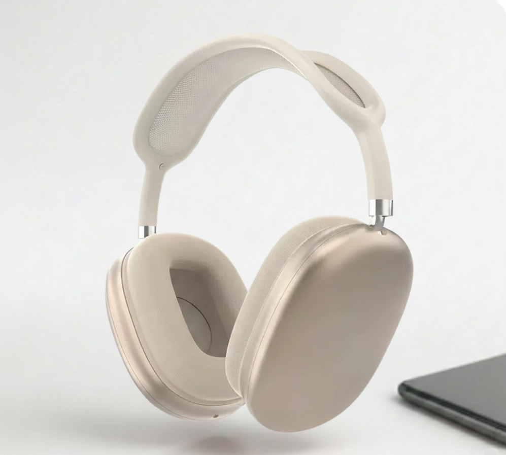 Słuchawki bezprzewodowe nauszne Bluetooth z redukcją szumów