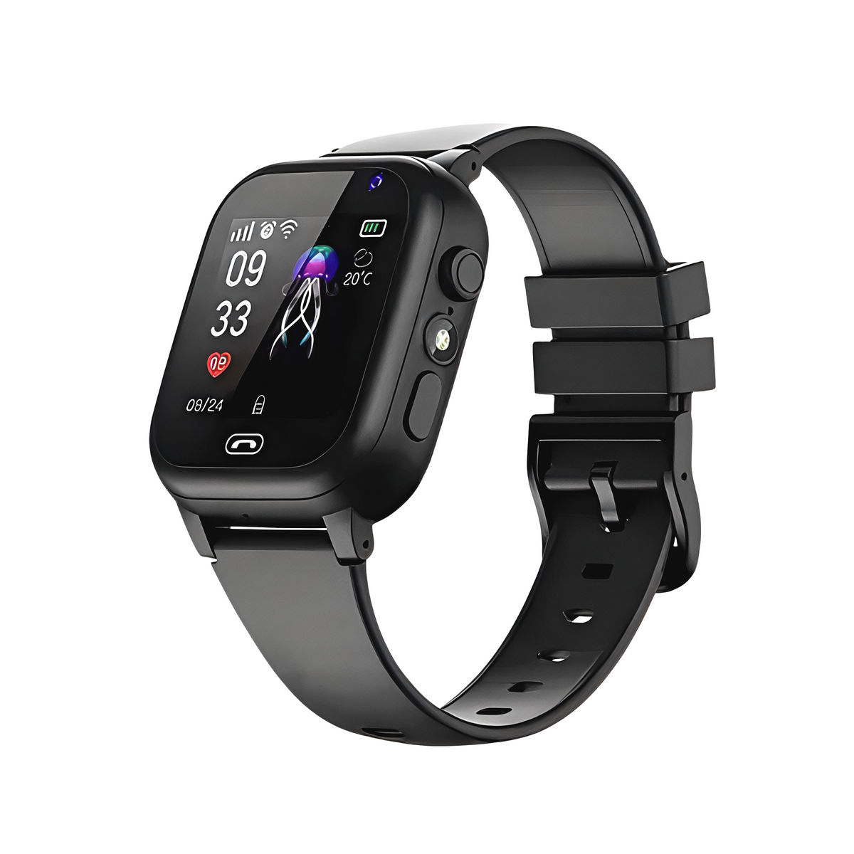 Smartwatch dla dzieci z lokalizatorem GPS, wodoodporny, z kamerą 4G