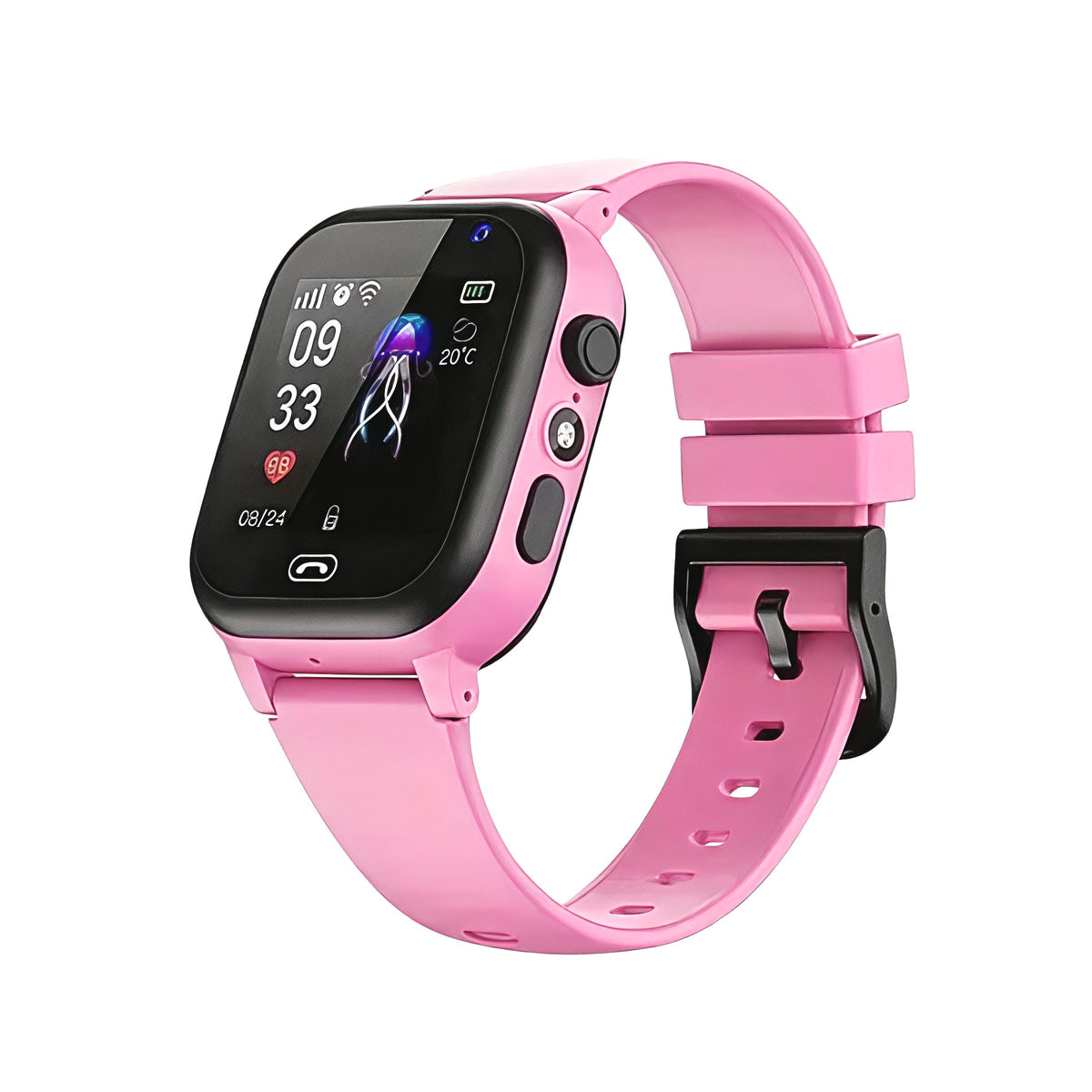 Smartwatch dla dzieci z lokalizatorem GPS, wodoodporny, z kamerą 4G