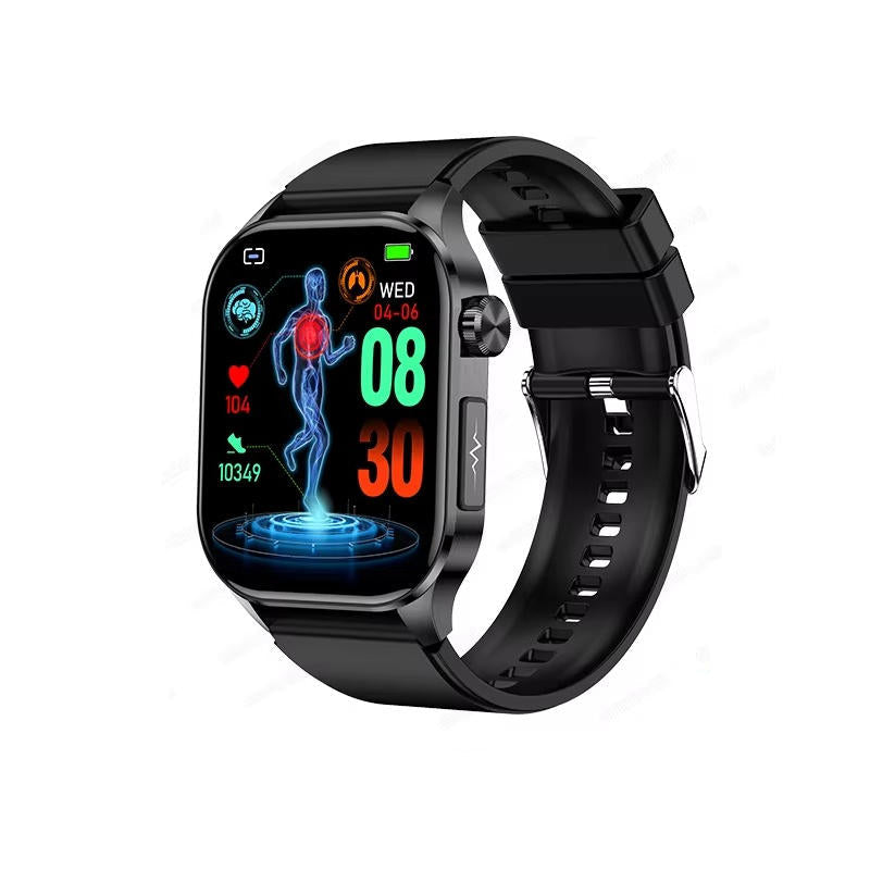 Smartwatch dla seniorów z monitorowaniem ciśnienia i cukru