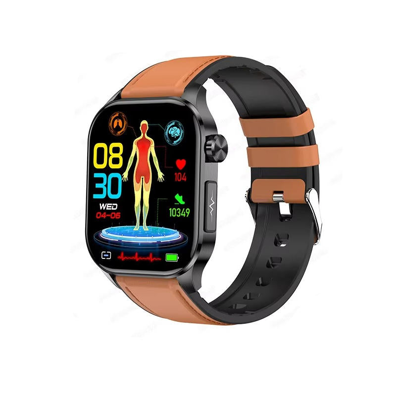Smartwatch dla seniorów z monitorowaniem ciśnienia i cukru