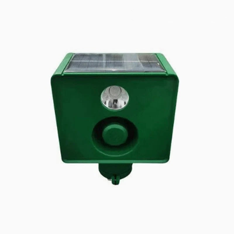 Solarne lampy ostrzegawcze odstraszające zwierzęta