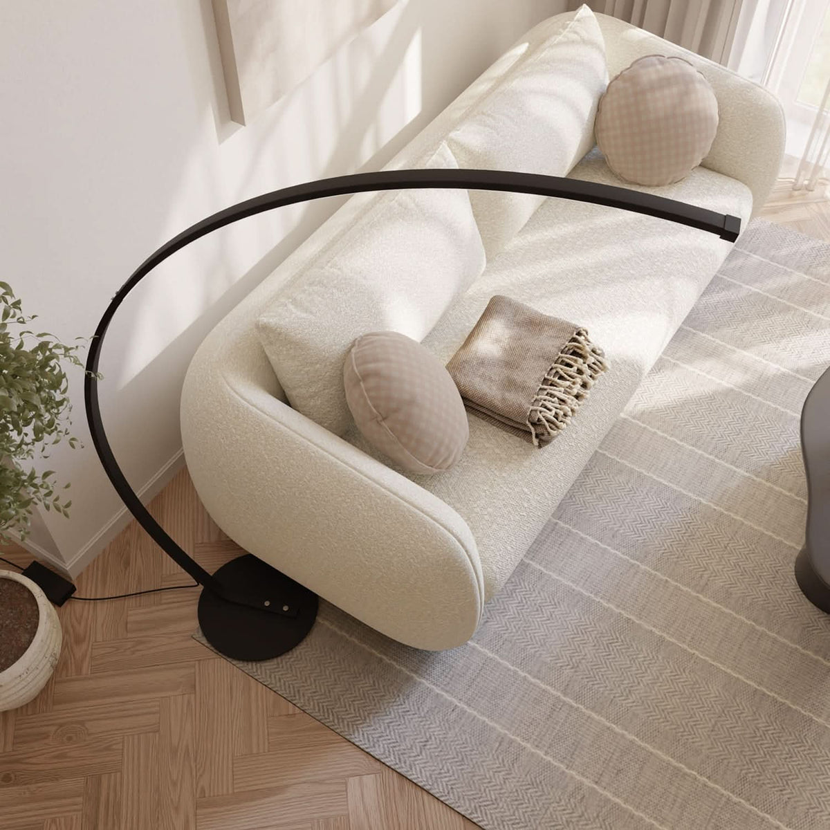 SOLVANE – lampa podłogowa do wyrafinowanych wnętrz