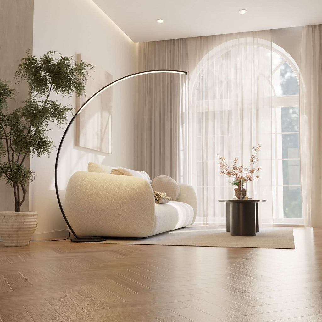 SOLVANE – lampa podłogowa do wyrafinowanych wnętrz