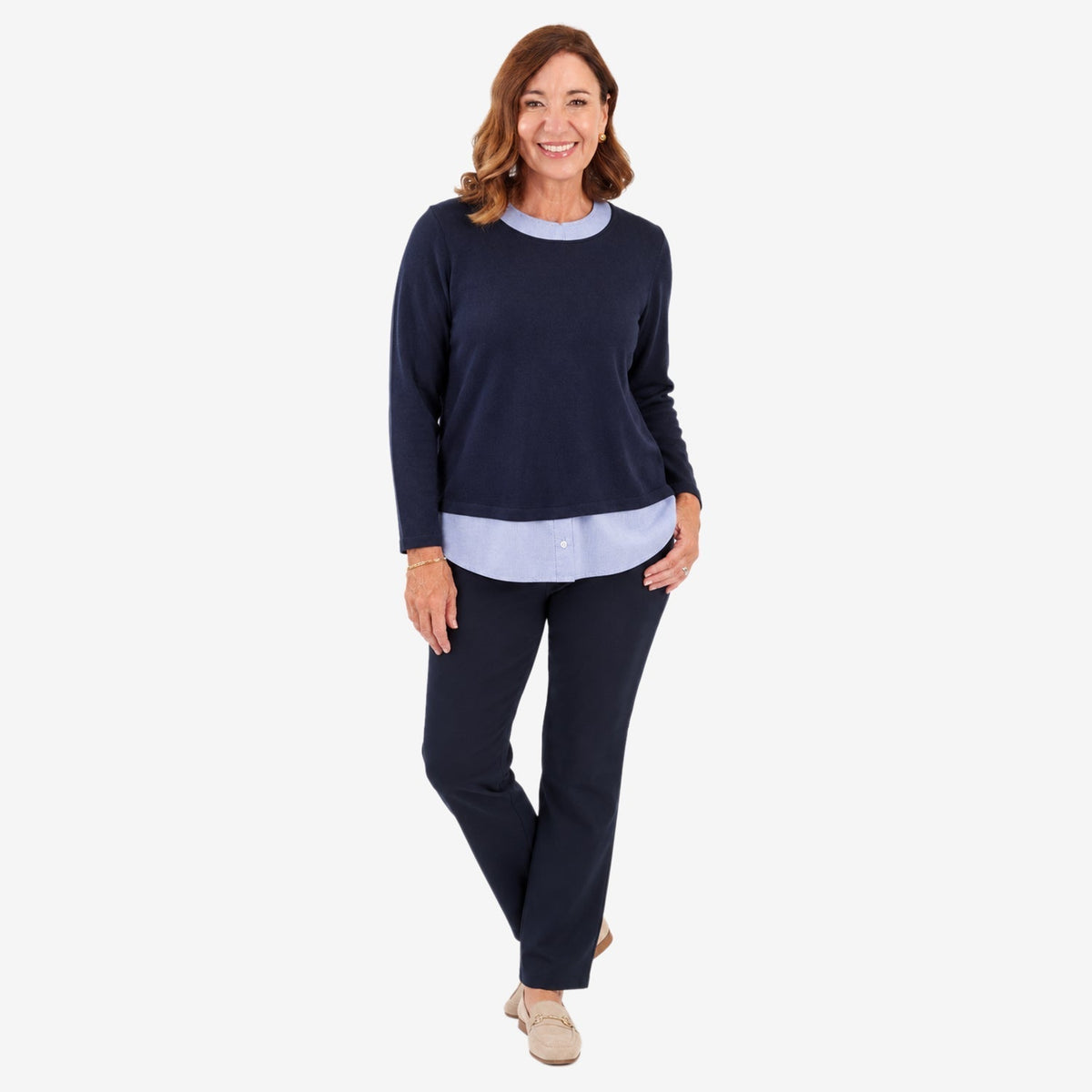 Sweter Sugar Crisp – bordowy