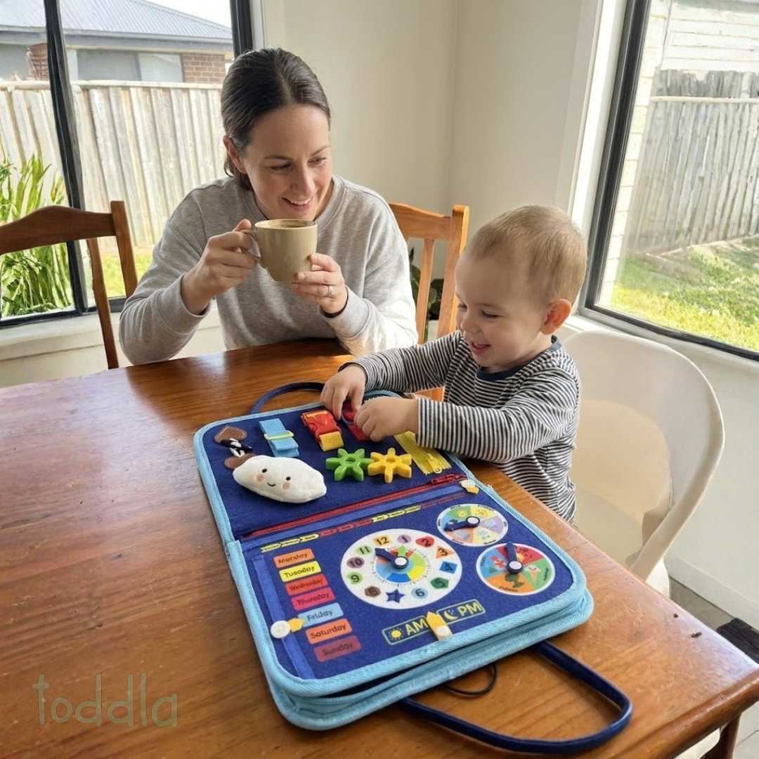 Tablica manipulacyjna Montessori Polwora