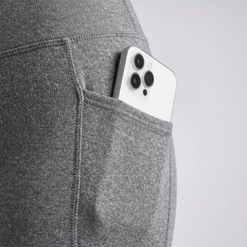 Termoaktywne legginsy do chodzenia z wysokim stanem