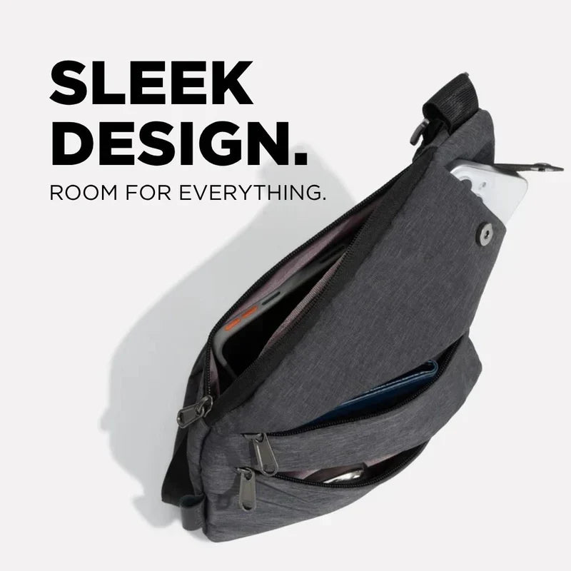 Torba crossbody antykradzieżowa do bezpiecznego przechowywania
