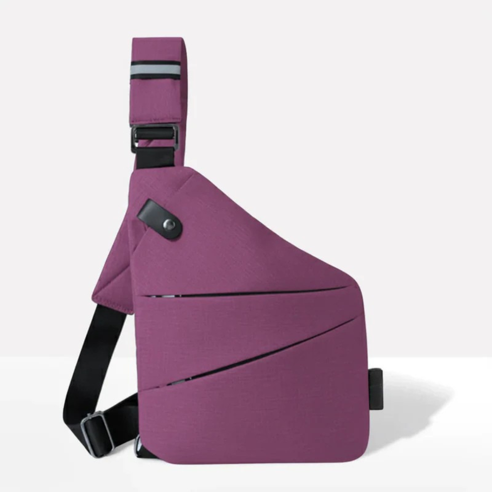Torba crossbody antykradzieżowa do bezpiecznego przechowywania