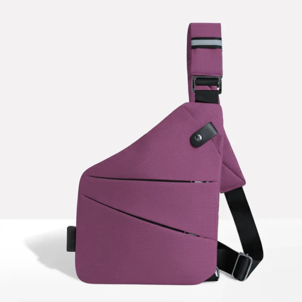 Torba crossbody antykradzieżowa do bezpiecznego przechowywania