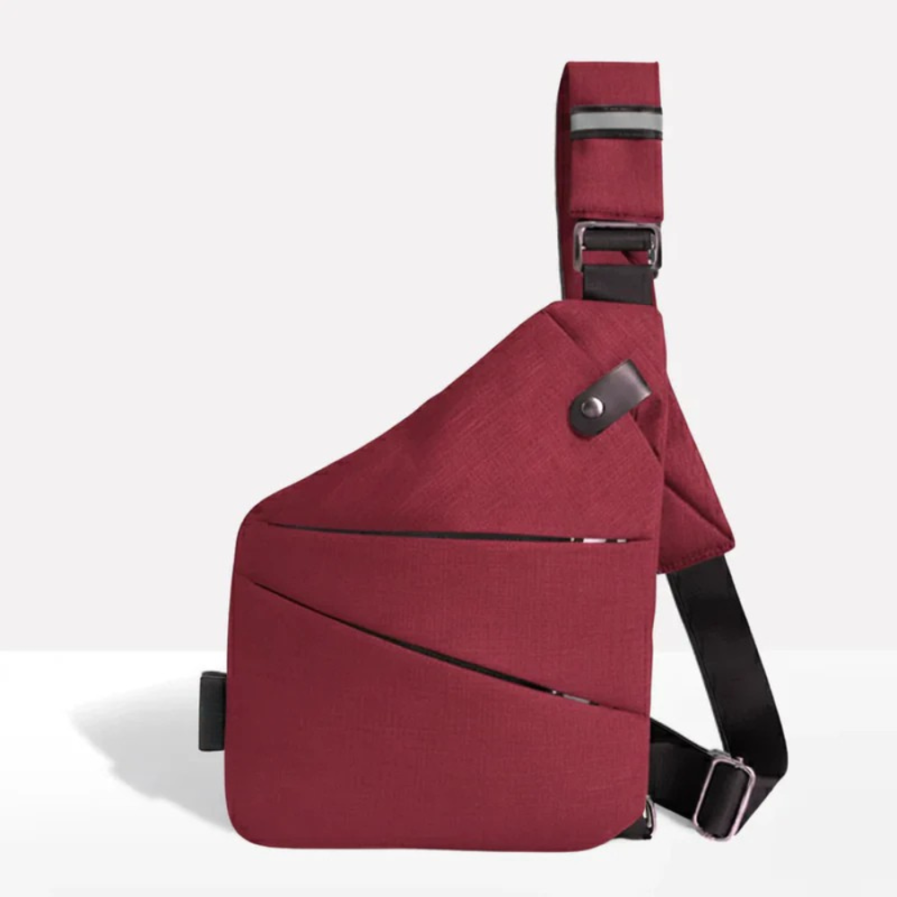 Torba crossbody antykradzieżowa do bezpiecznego przechowywania