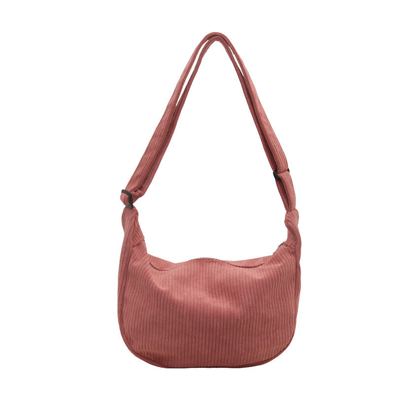 Torba hobo z sztruksu