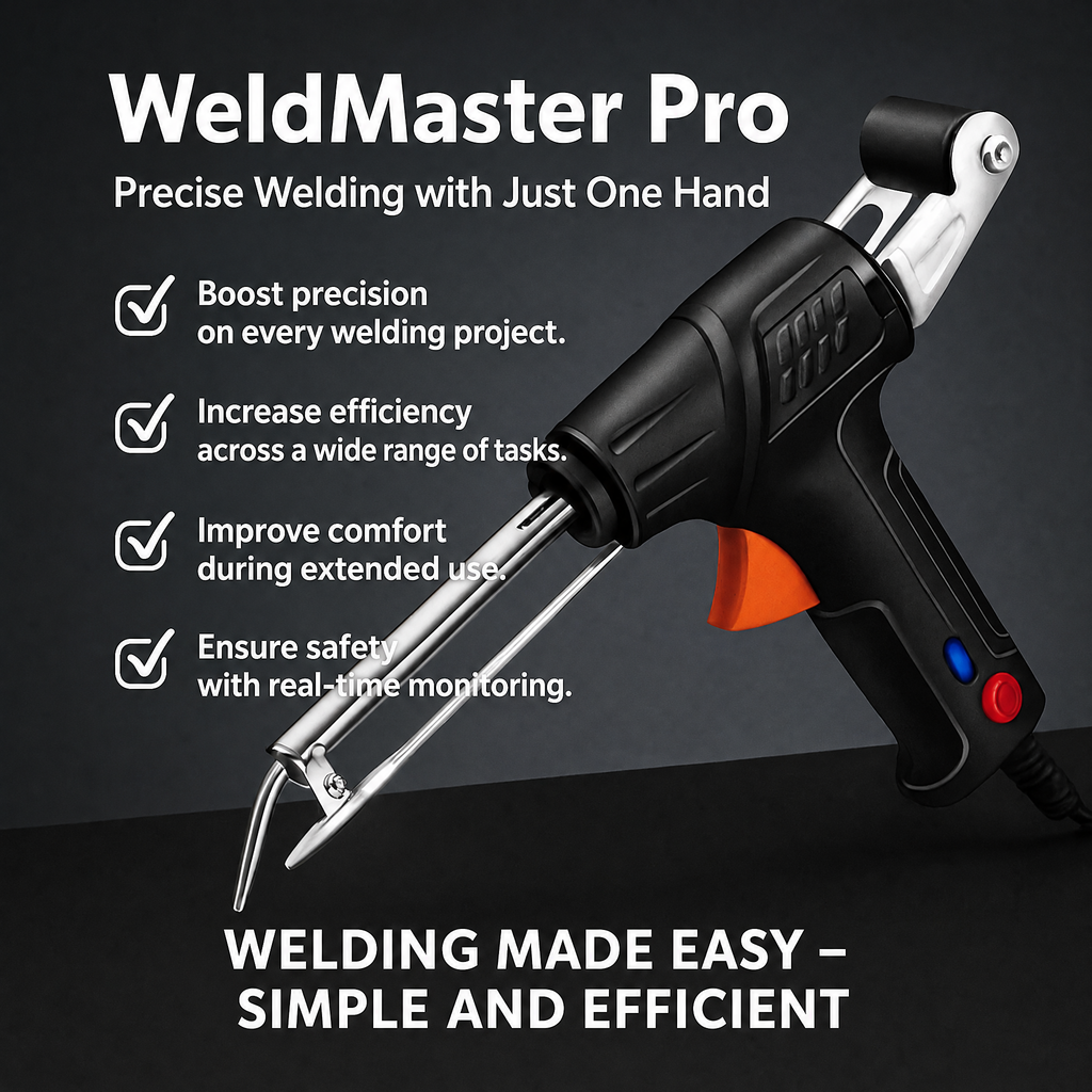 WeldMaster Pro – precyzyjne spawanie jedną ręką