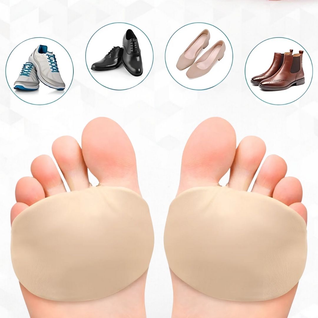 Wkładki ComfortStep na neuroma Mortona i metatarsalgię – żelowa poduszka i wsparcie śródstopia