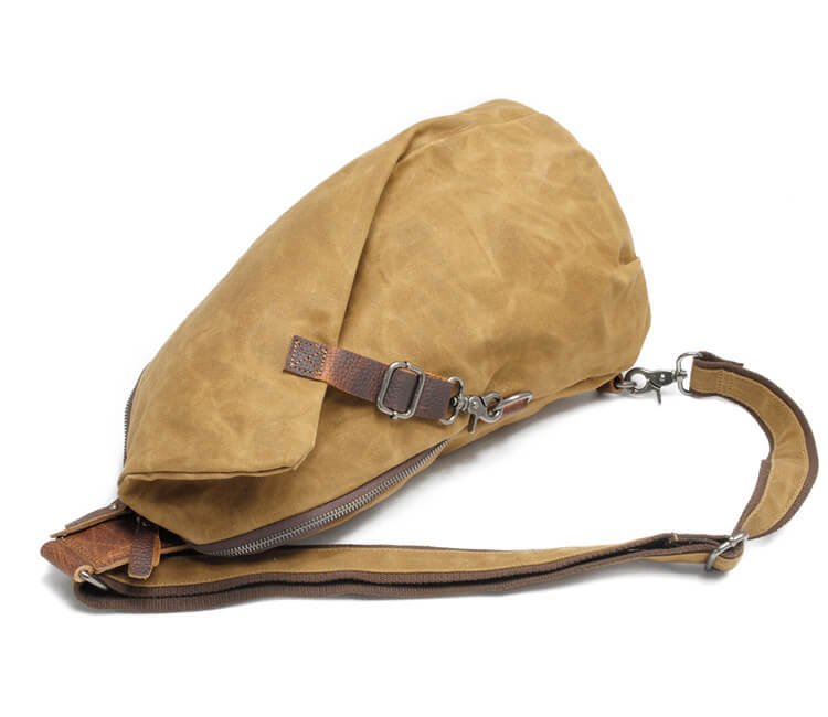Wodoodporna płócienna torba crossbody z kieszenią antykradzieżową – MultiWear
