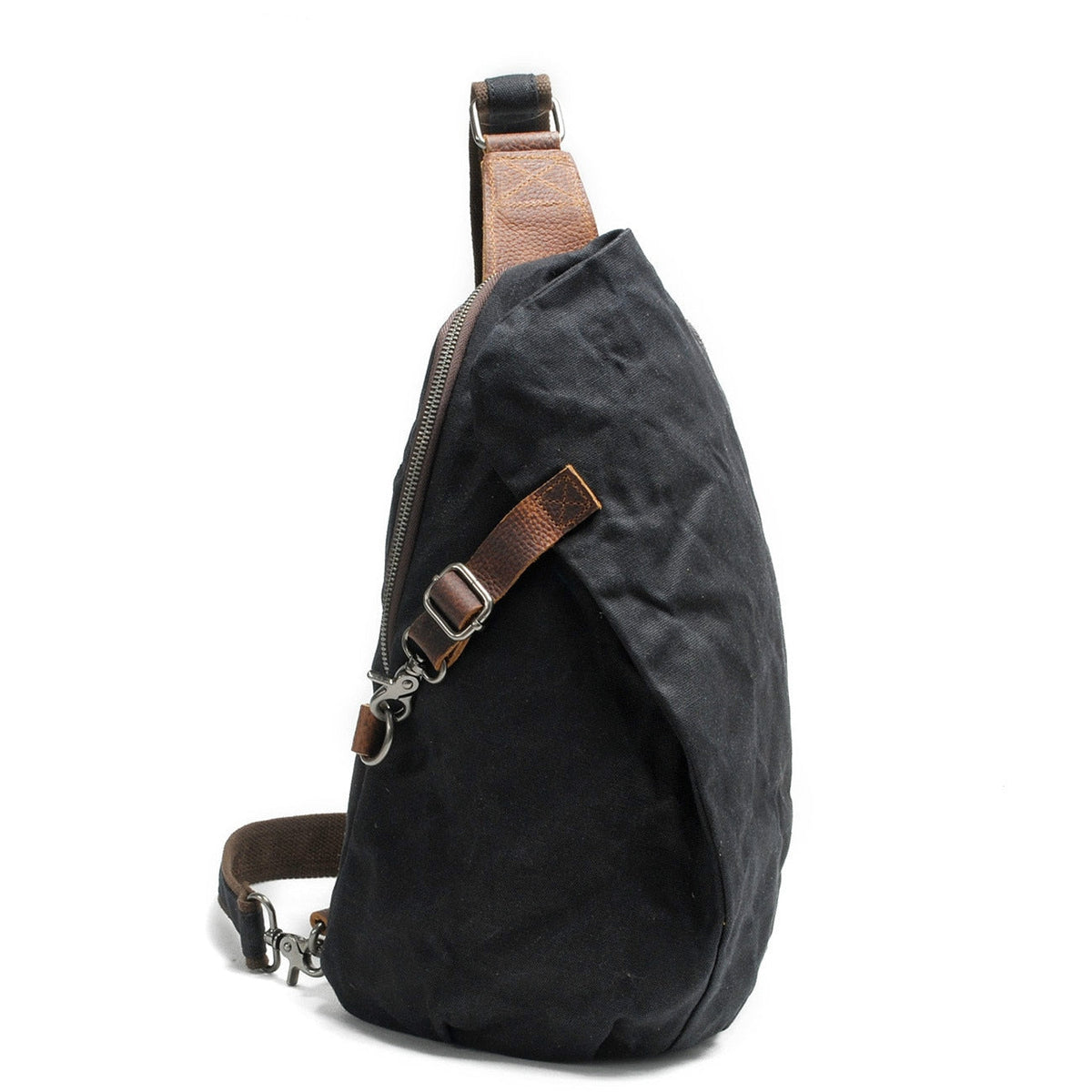 Wodoodporna płócienna torba crossbody z kieszenią antykradzieżową – MultiWear