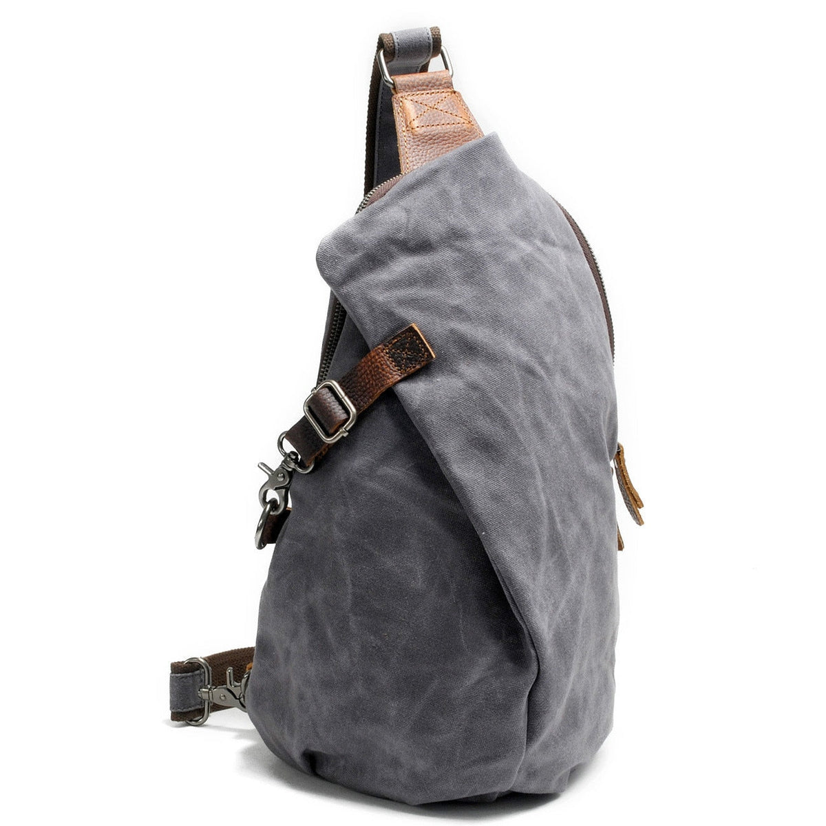 Wodoodporna płócienna torba crossbody z kieszenią antykradzieżową – MultiWear