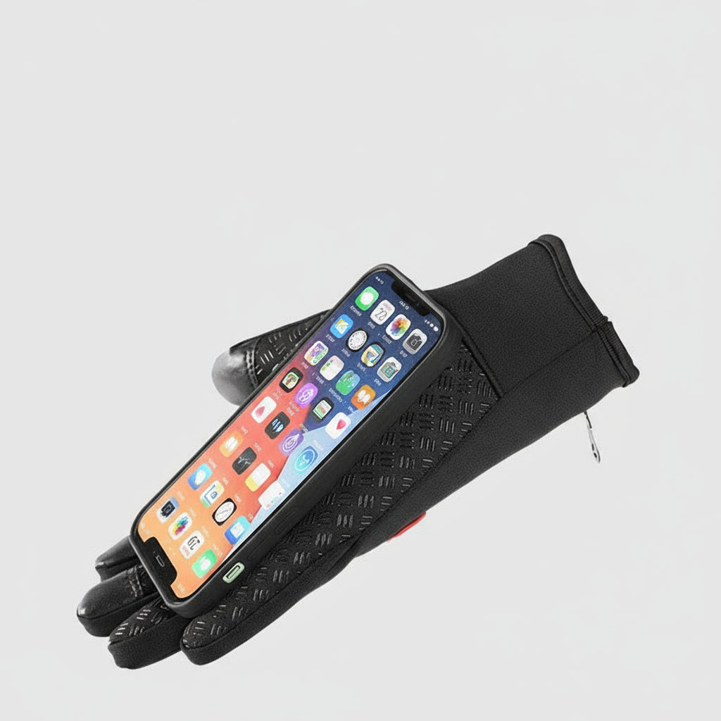 Wodoodporne rękawice zimowe – ciepłe, antypoślizgowe i kompatybilne z ekranami dotykowymi