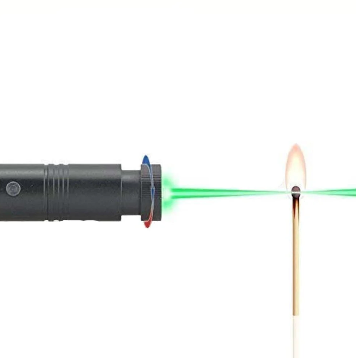Wskaźnik laserowy dużej mocy z zieloną i czerwoną wiązką na duże odległości