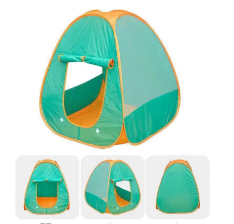 Zestaw do zabawy w camping z namiotem, latarnią, kompasem i akcesoriami | Poręczny plecak do przechowywania | Idealny dl